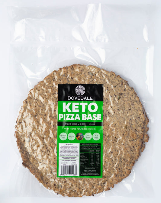 Gluten Free Keto Pizza Bases - 2 Pack