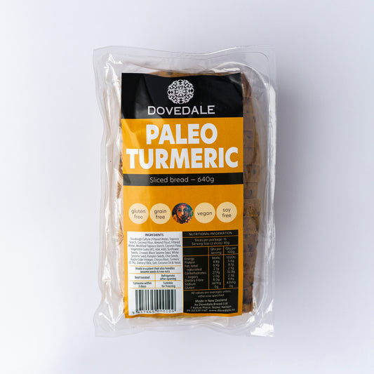 Gluten Free Paleo Turmeric Bread